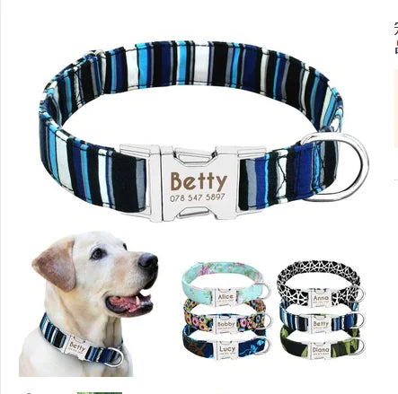 Personalized Engraved Dog Collar
